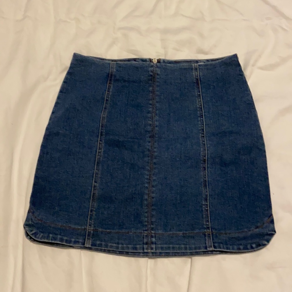Jean Mini Skirt